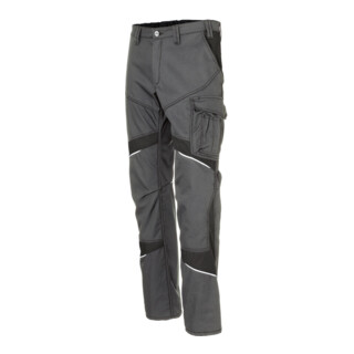 Kübler ACTIVIQ cotton+ Damenhose anthrazit/schwarz