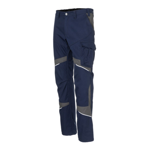 Kübler ACTIVIQ cotton+ Damenhose dunkelblau/anthrazit