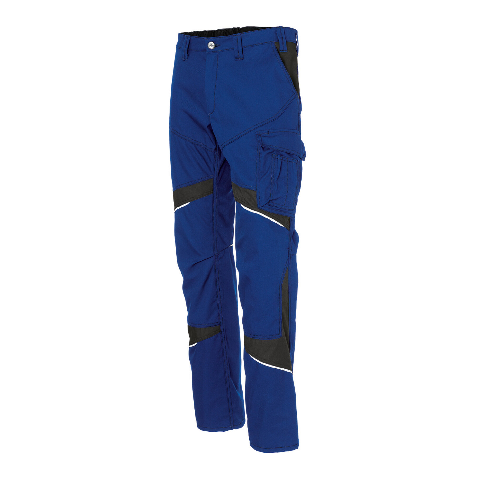 Kübler ACTIVIQ cotton+ Damenhose kbl.blau/schwarz 36 ; Kübler Workwear
