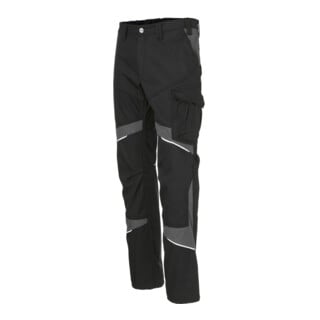 Kübler ACTIVIQ cotton+ Damenhose schwarz/anthrazit