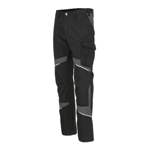 Kübler ACTIVIQ cotton+ Damenhose schwarz/anthrazit