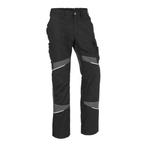 Kübler ACTIVIQ cotton+ Hose schwarz/anthrazit