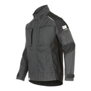 Kübler ACTIVIQ cotton+ Jacke anthrazit/schwarz-1