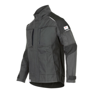 Kübler ACTIVIQ cotton+ Jacke anthrazit/schwarz