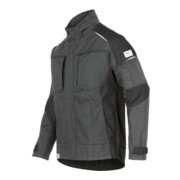 Kübler ACTIVIQ cotton+ Jacke anthrazit/schwarz