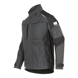 Kübler ACTIVIQ cotton+ Jacke anthrazit/schwarz