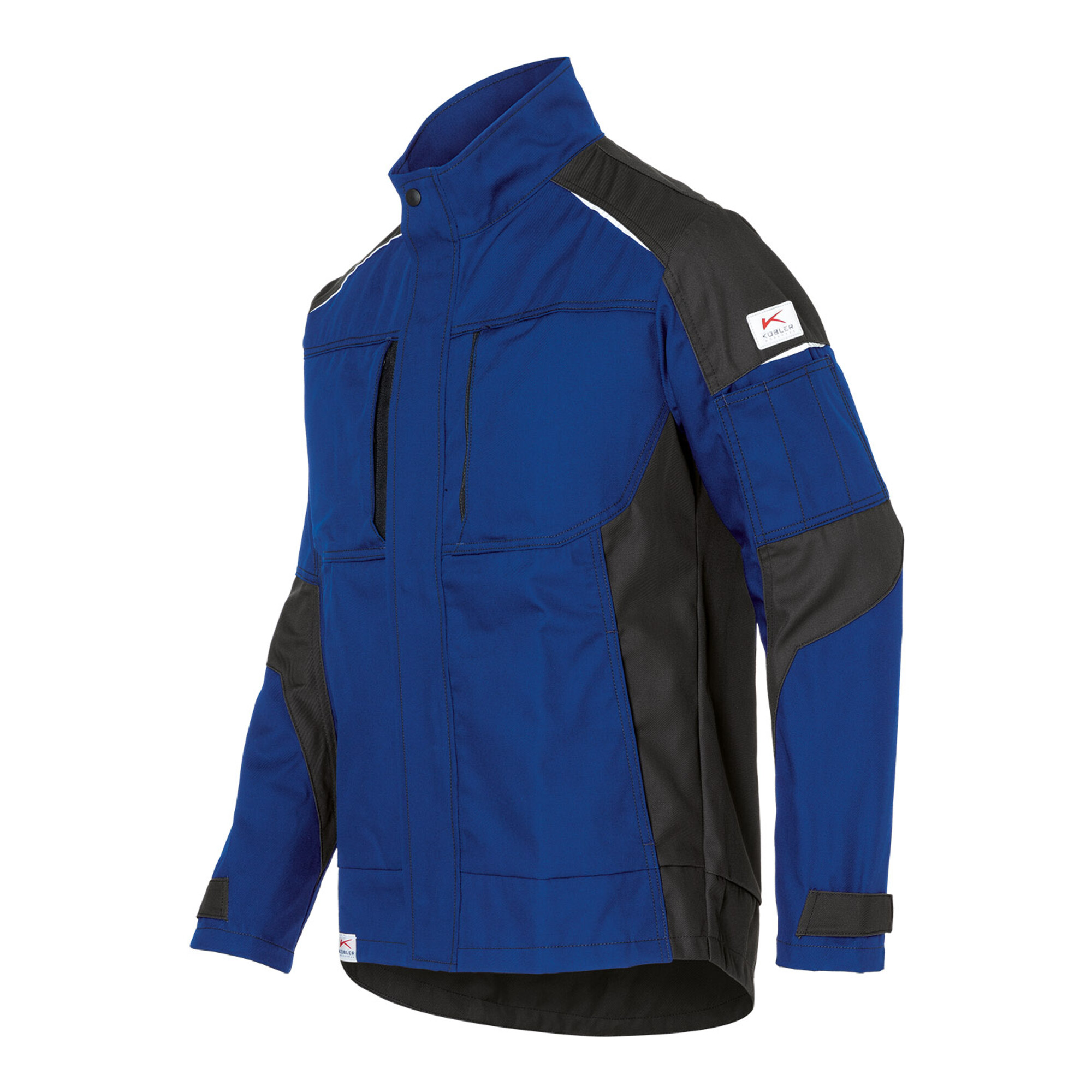 Kübler ACTIVIQ cotton+ Jacke kbl.blau/schwarz 4XL ; Kübler Workwear