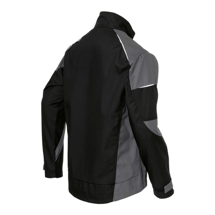 Kübler ACTIVIQ cotton+ Jacke schwarz/anthrazit L