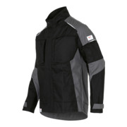 Kübler ACTIVIQ cotton+ Jacke schwarz/anthrazit-4