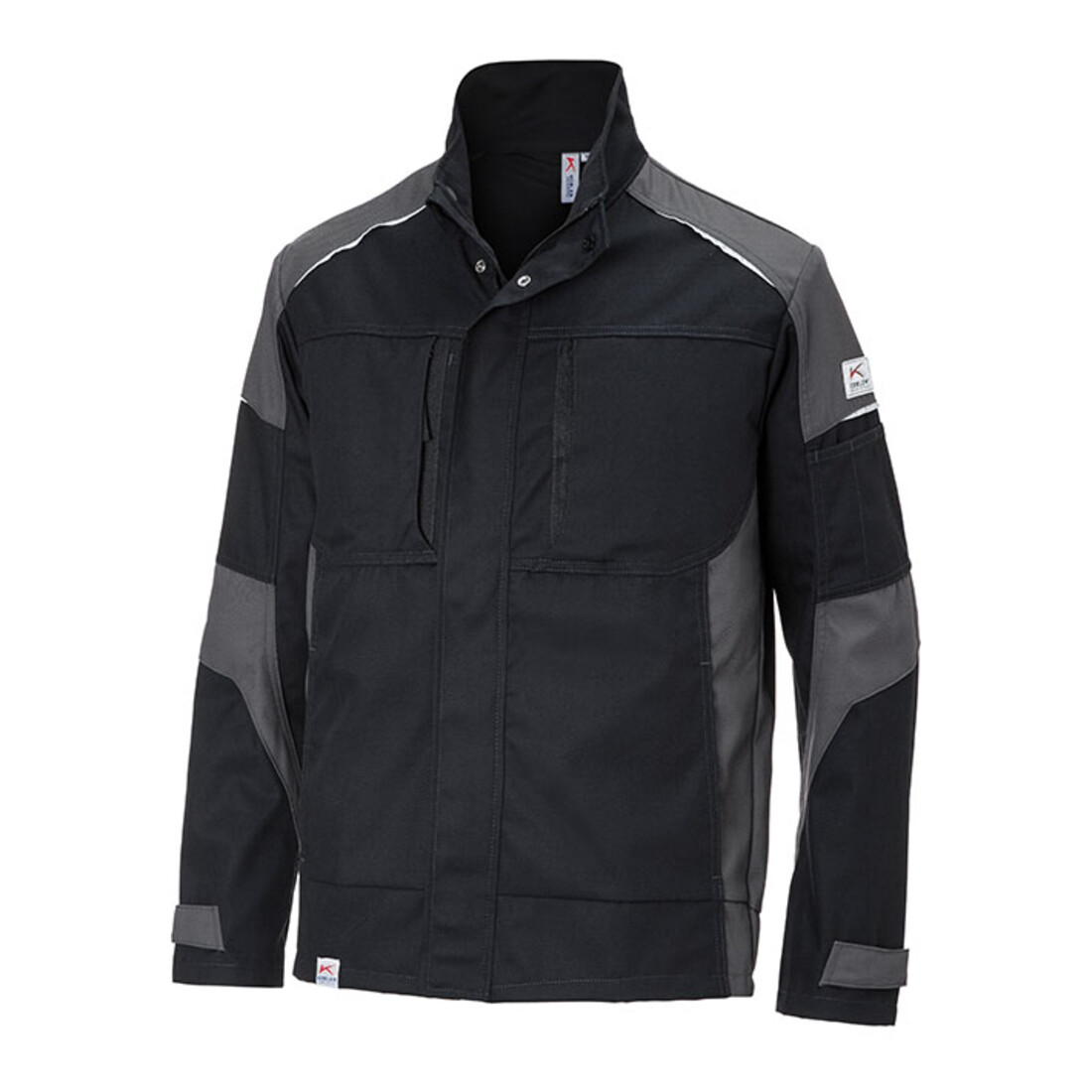Kübler ACTIVIQ cotton+ Jacke schwarz/anthrazit