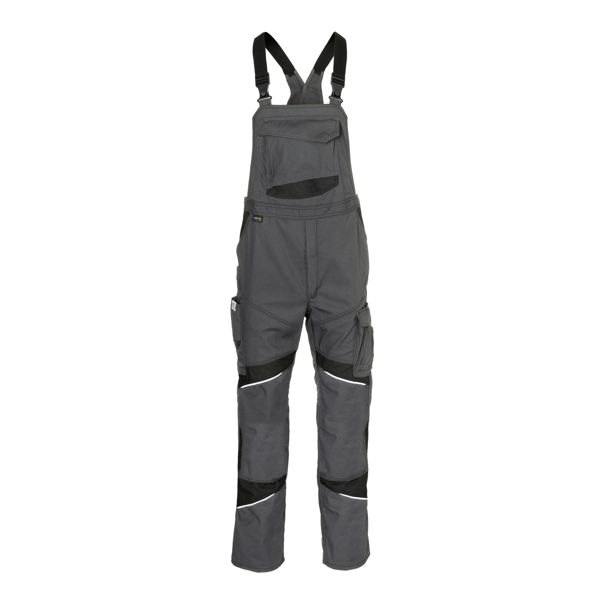 Kübler ACTIVIQ cotton+ Latzhose anthrazit/schwarz 26 ; Kübler Workwear