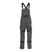 Kübler ACTIVIQ cotton+ Latzhose anthrazit/schwarz