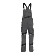 Kübler ACTIVIQ cotton+ Latzhose anthrazit/schwarz-1