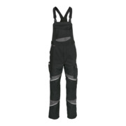 Kübler ACTIVIQ cotton+ Latzhose schwarz/anthrazit