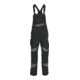 Kübler ACTIVIQ cotton+ Latzhose schwarz/anthrazit-1