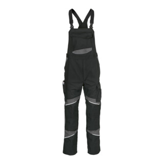 Kübler ACTIVIQ cotton+ Latzhose schwarz/anthrazit 29