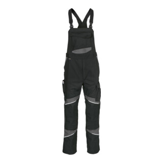 Kübler ACTIVIQ cotton+ Latzhose schwarz/anthrazit