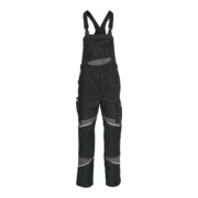 Kübler ACTIVIQ cotton+ Latzhose schwarz/anthrazit 90