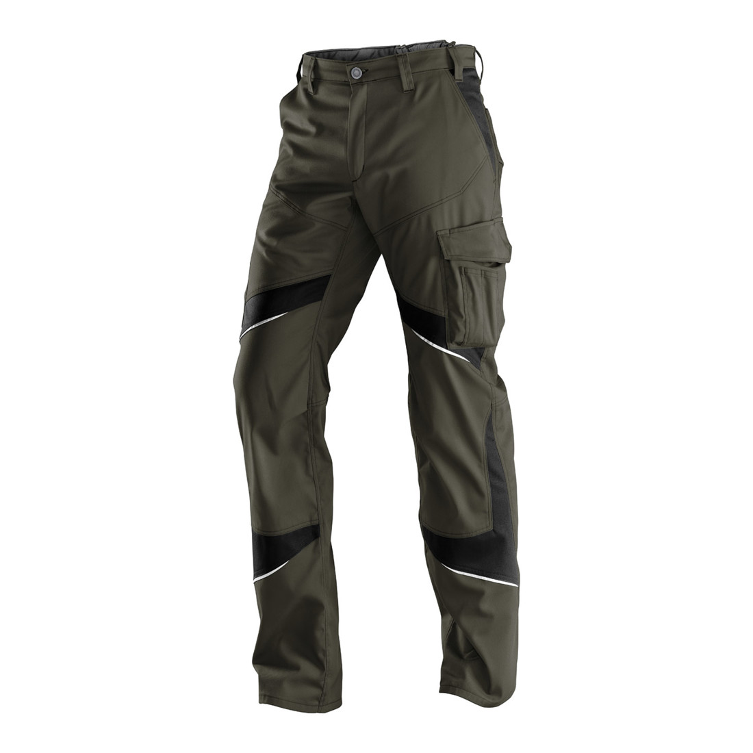 Kübler ActiviQ Damenhose 2550 oliv/schwarz