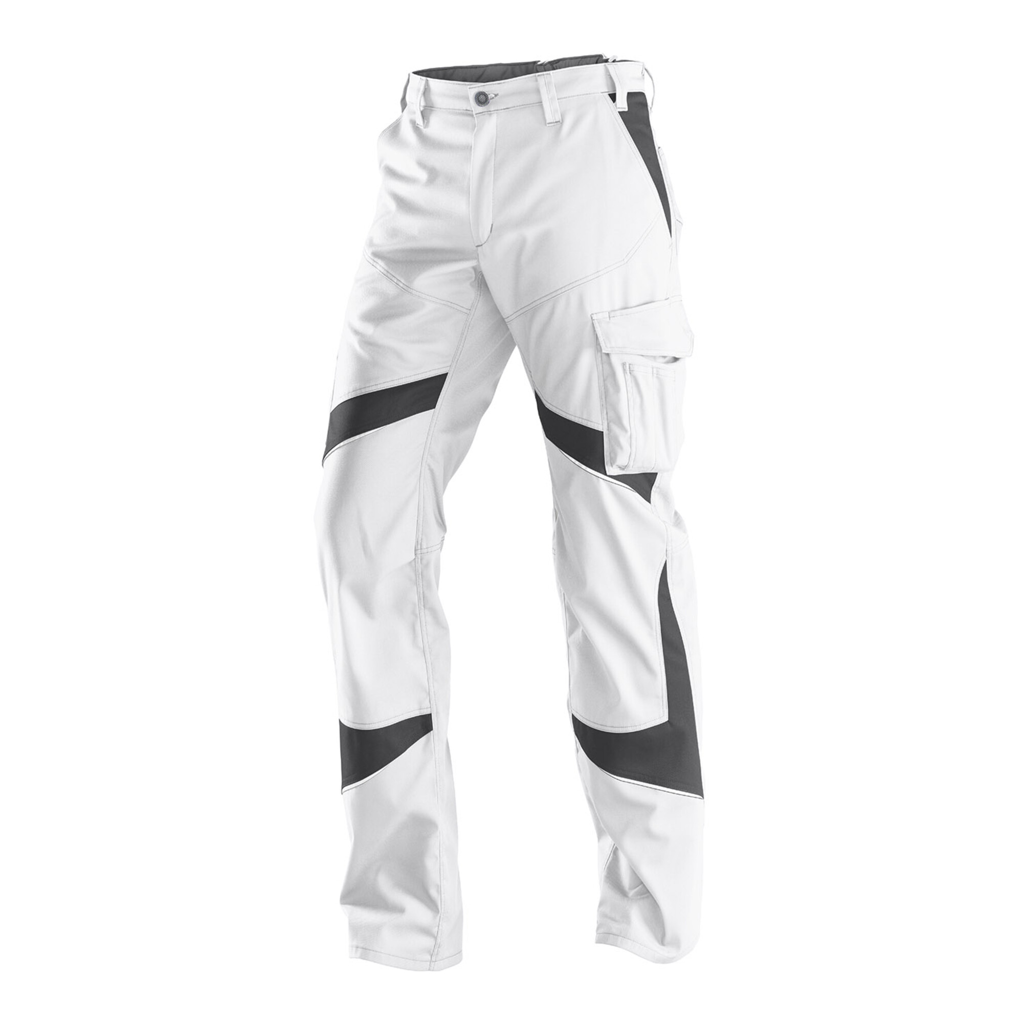 Kübler ActiviQ Damenhose 2550 weiß/anthrazit Größe 34 ; Kübler Workwear
