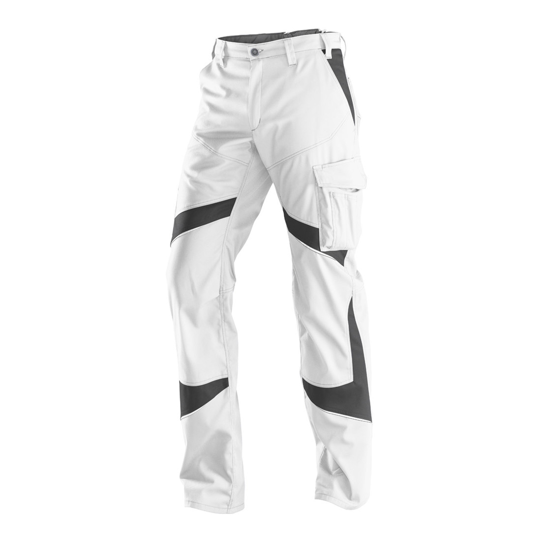 Kübler ActiviQ Damenhose 2550 weiß/anthrazit