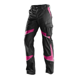 Kübler ACTIVIQ Damenhose schwarz/pink
