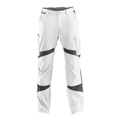 Kübler ActiviQ Hose 2350 weiß/anthrazit