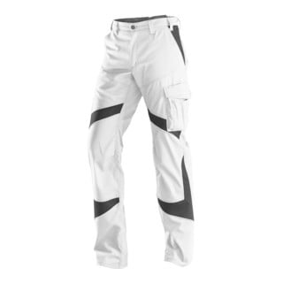 Kübler ACTIVIQ Hose weiß/anthrazit 30