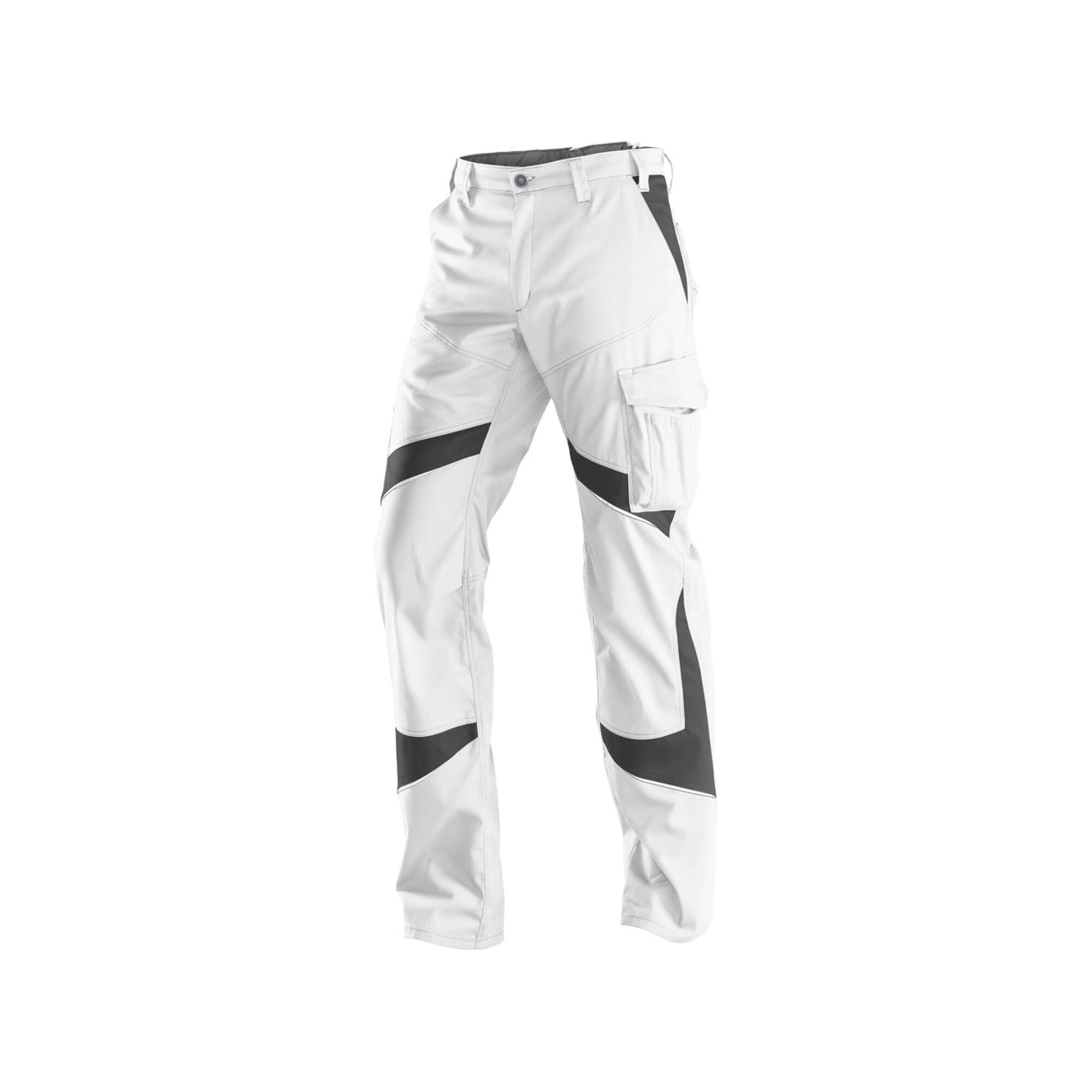 Kübler ACTIVIQ Hose weiß/anthrazit 52 ; Kübler Workwear