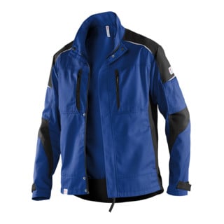 Kübler ActiviQ Jacke 1250 kornblumenblau/schwarz Größe 4XL