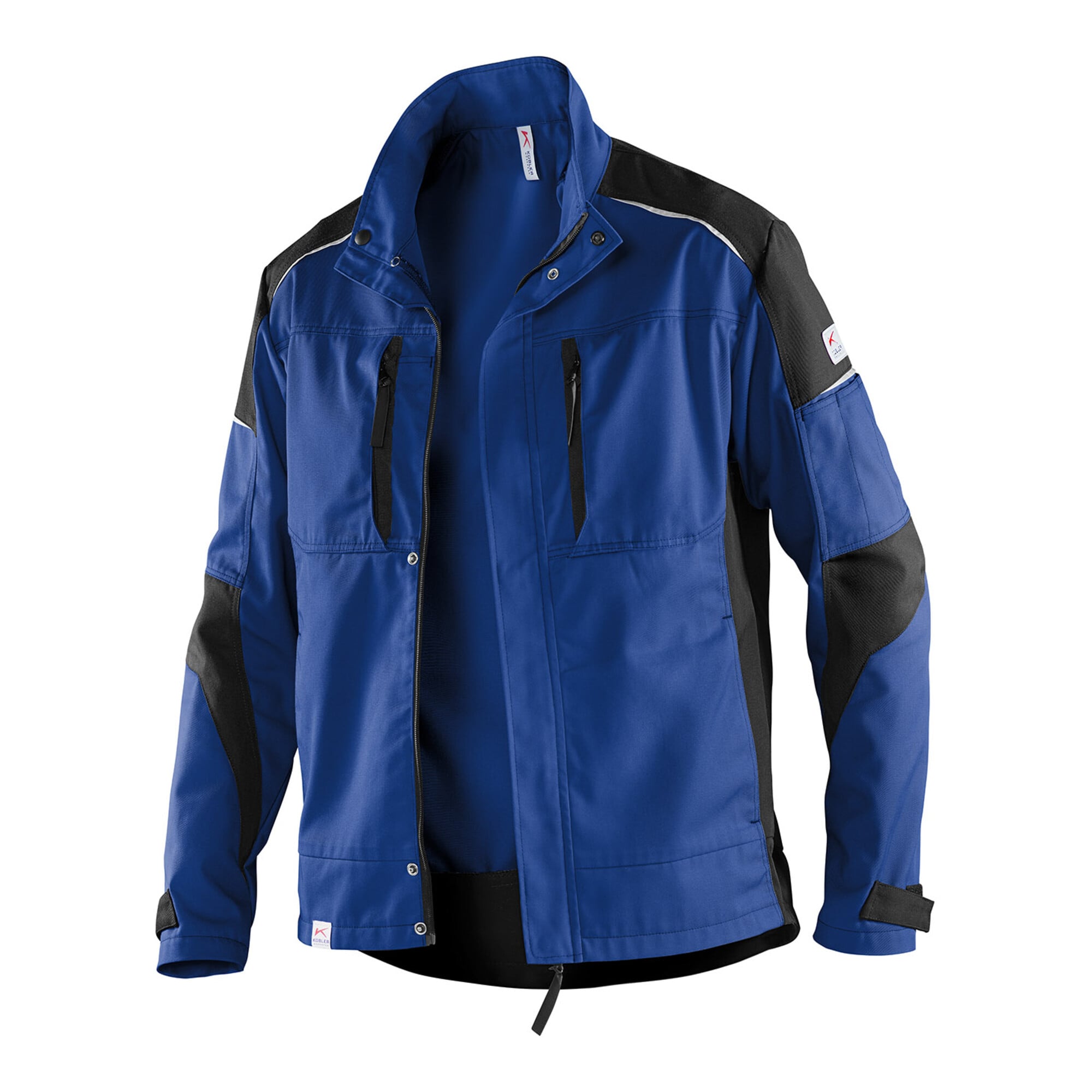 Kübler ActiviQ Jacke 1250 kornblumenblau/schwarz Größe XS ; Kübler Workwear