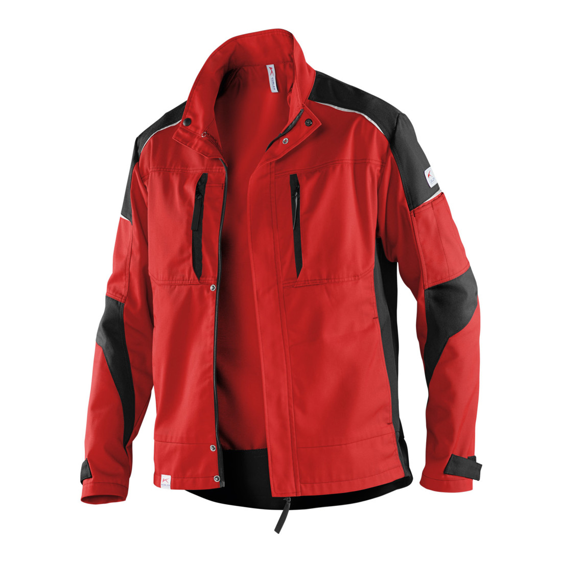 Kübler Activiq Jacke 1250 mittelrot/schwarz