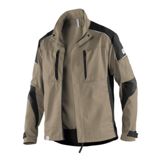 Kübler Activiq Jacke 1250 sandbraun/schwarz 4XL