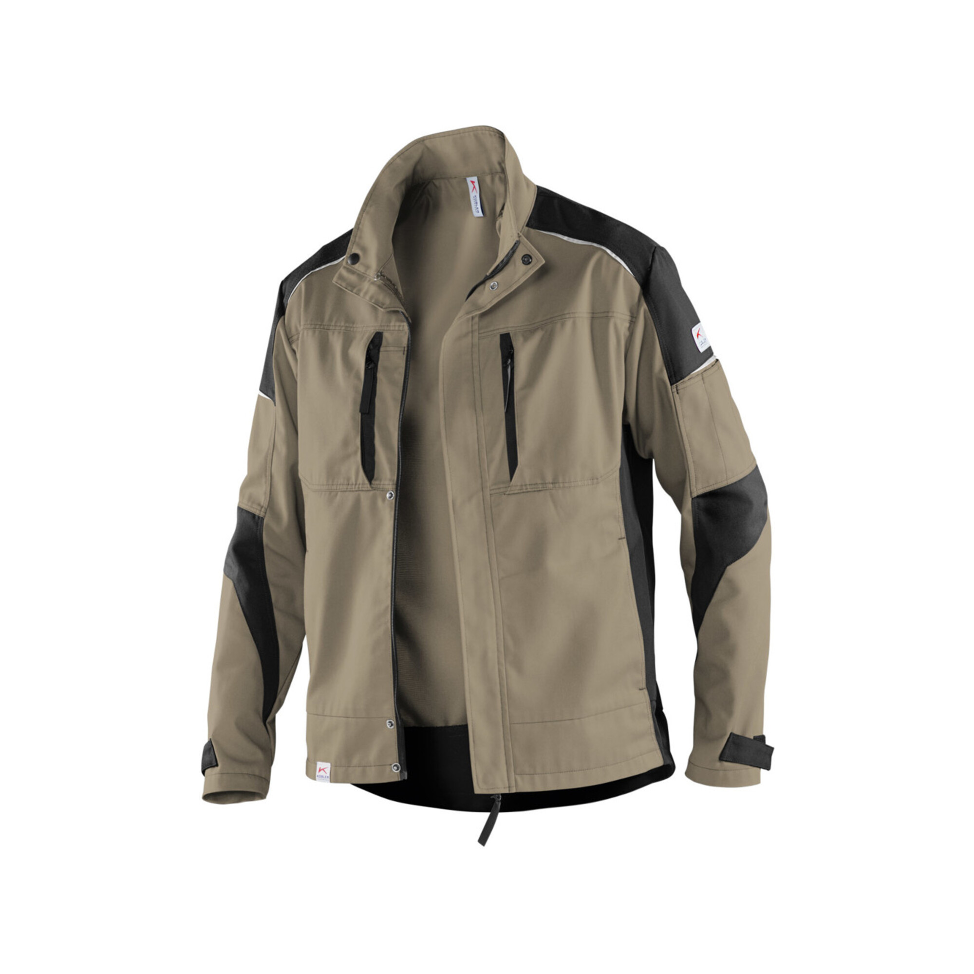 Kübler Activiq Jacke 1250 sandbraun/schwarz L ; Kübler Workwear
