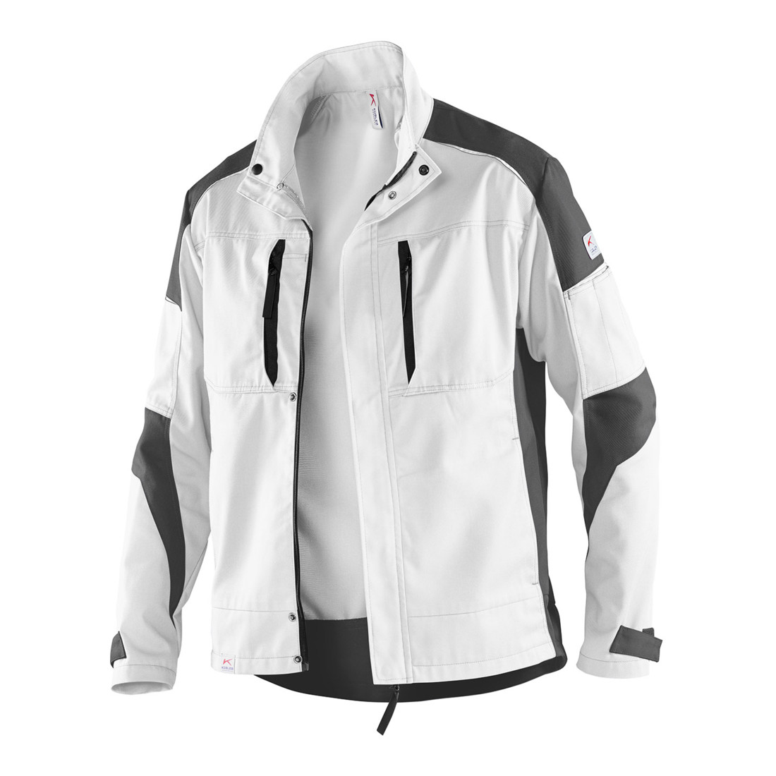 Kübler ActiviQ Jacke 1250 weiß/anthrazit Größe S ; Kübler Workwear