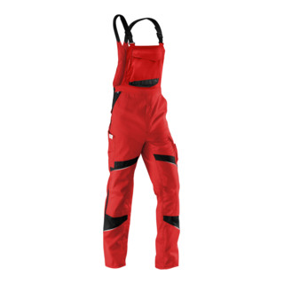 Kübler Activiq Latzhose 3250 mittelrot/schwarz 31