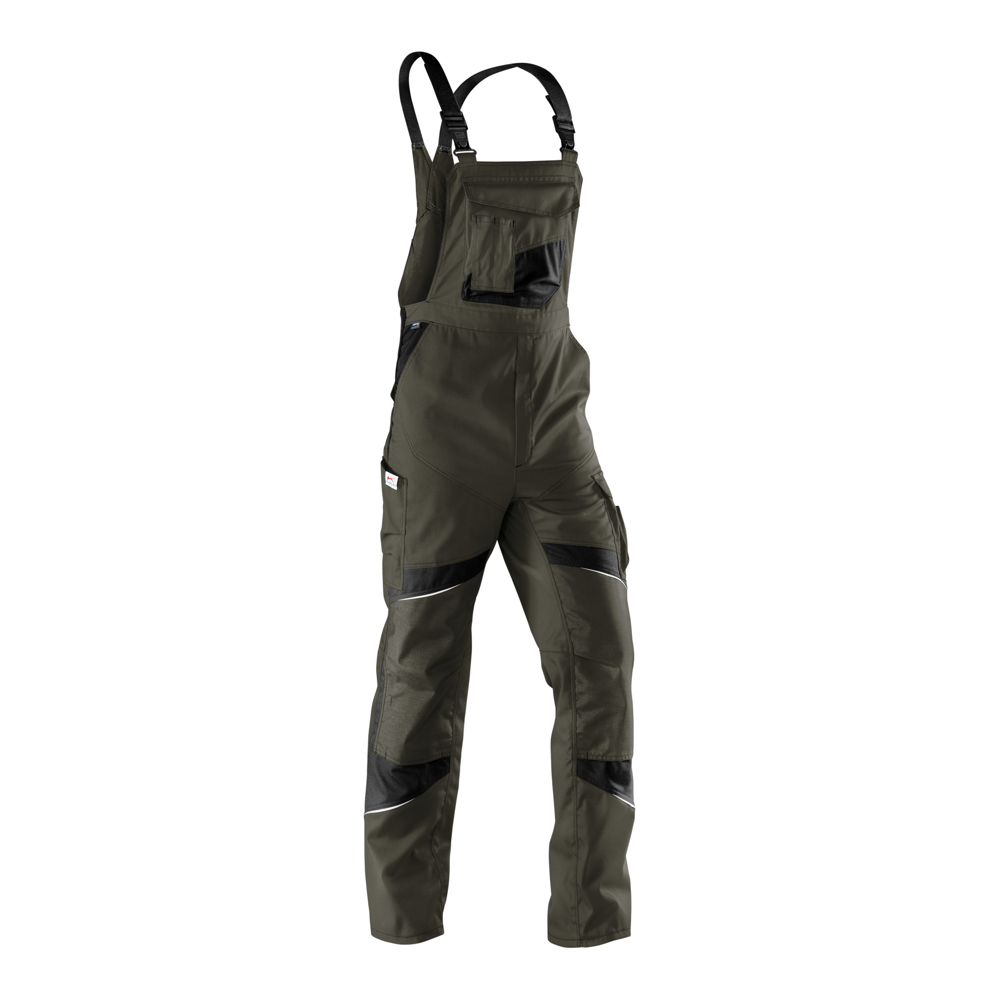 Kübler ActiviQ Latzhose 3250 oliv/schwarz Größe 110 ; Kübler Workwear