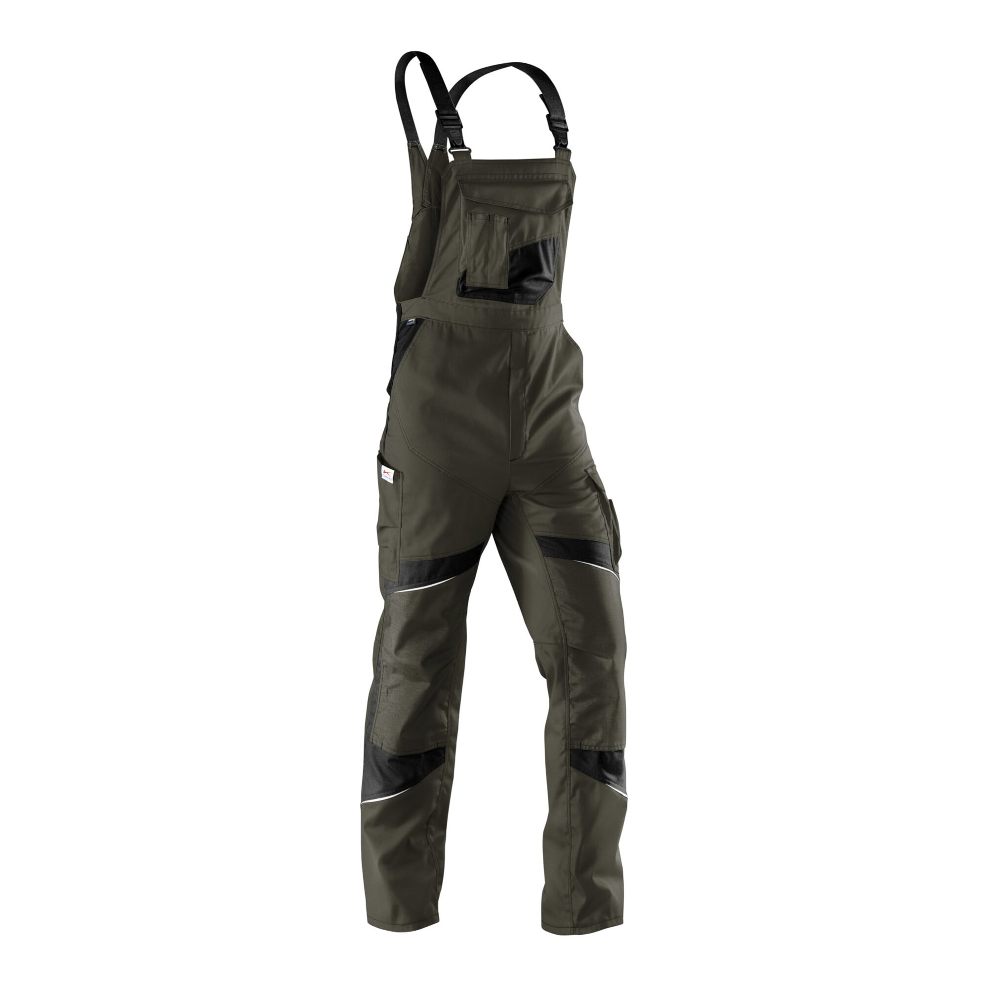 Kübler ActiviQ Latzhose 3250 oliv/schwarz Größe 46 ; Kübler Workwear