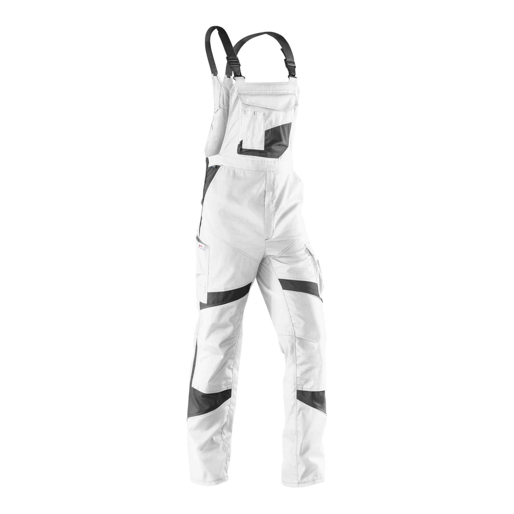 Kübler ActiviQ Latzhose 3250 weiß/anthrazit Größe 26 ; Kübler Workwear