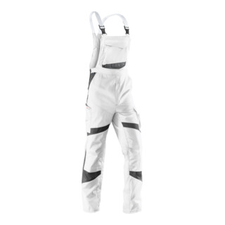 Kübler ActiviQ Latzhose 3250 weiß/anthrazit