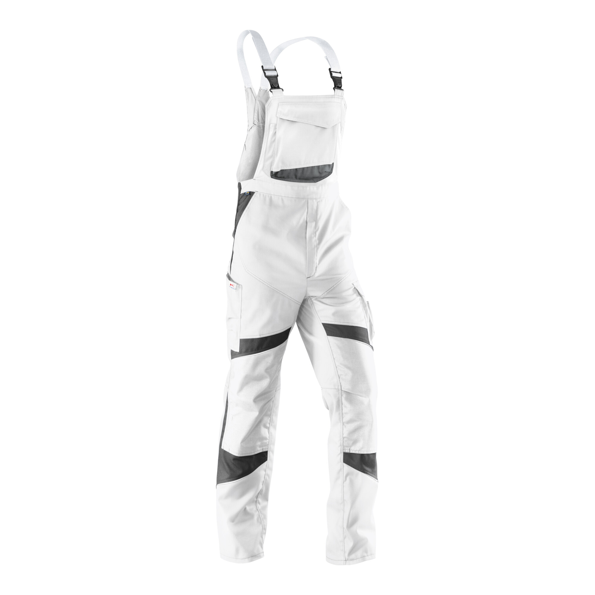 Kübler ActiviQ Latzhose 3250 weiß/anthrazit Größe 56 ; Kübler Workwear