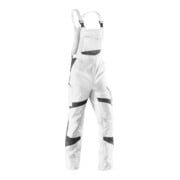 Kübler ActiviQ Latzhose 3250 weiß/anthrazit-1