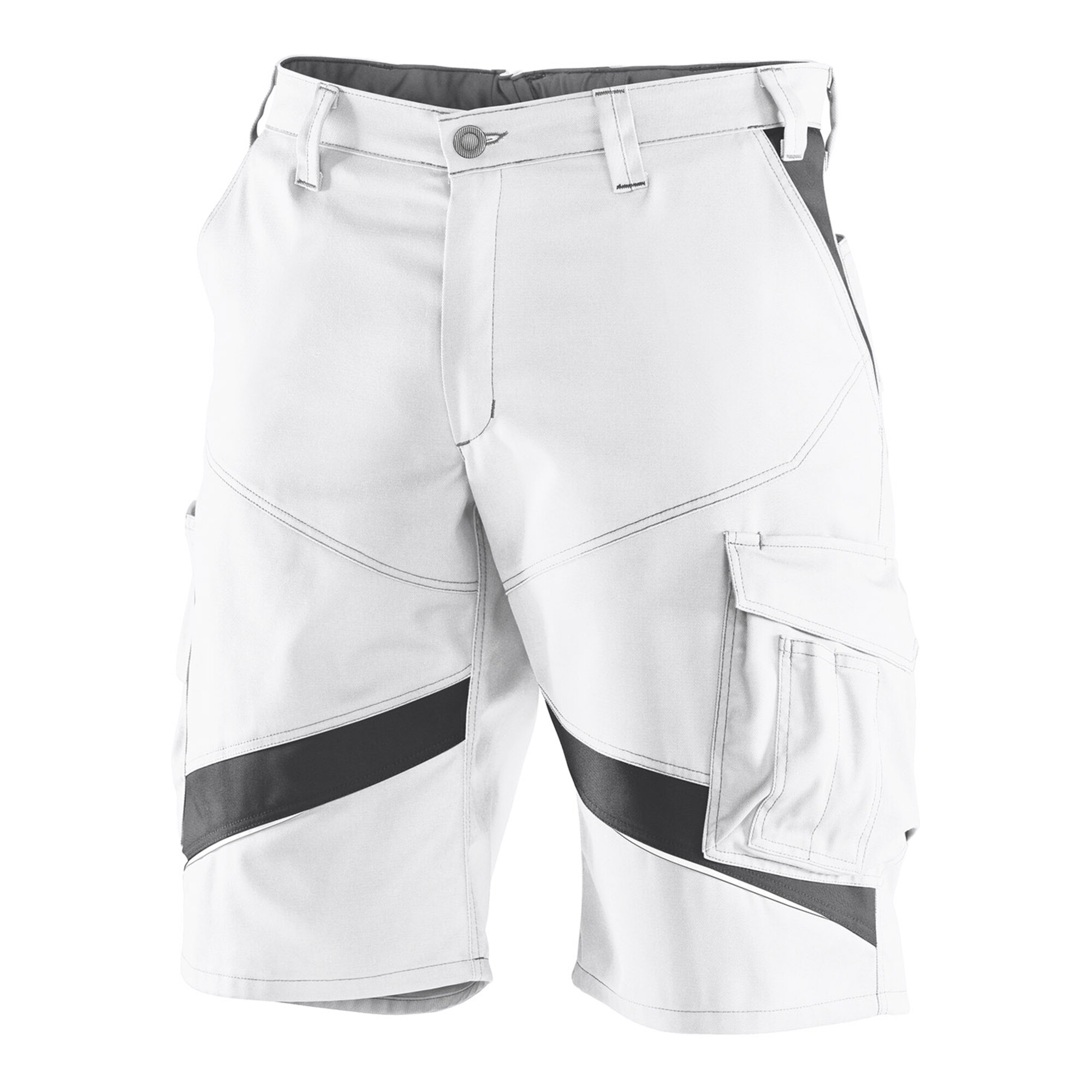 Kübler ActiviQ Shorts 2450 weiß/anthrazit Größe 42 ; Kübler Workwear