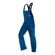 Kübler Brand X Protect Latzhose 3054 kornblumenblau/rot