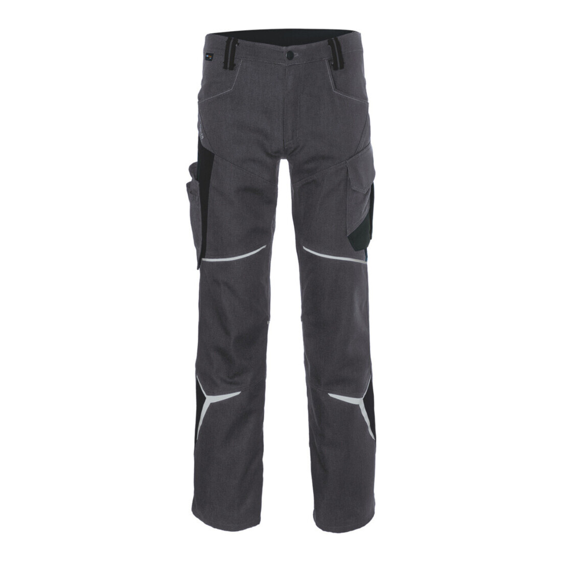 Kübler Bundhose BODYFORCE, anthrazit / schwarz, Konfektionsgröße 48