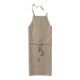 Kübler Classic-Dress Schürze 8002 sandbraun Größe ST-1