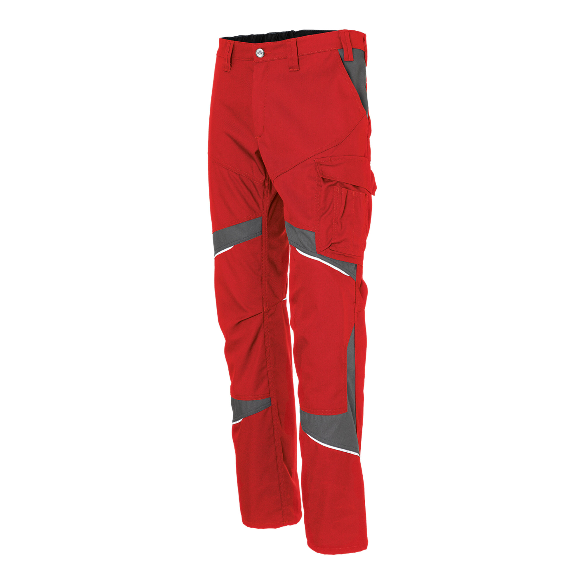 Kübler Damenhose ACTIVIQ cotton+ mittelrot/anthrazit Form 2550 Größe 38 ; Kübler Workwear