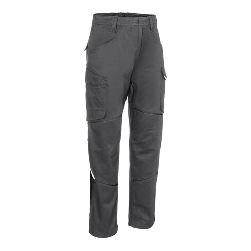 Kübler Damenhose ICONIQ anthrazit/schwarz Form 2540
