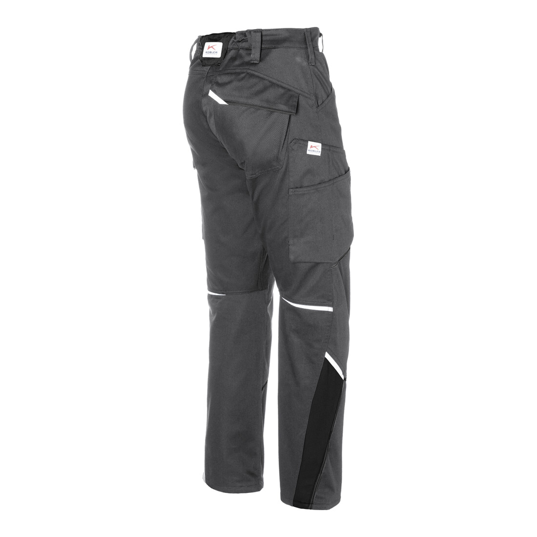 Kübler Damenhose ICONIQ anthrazit/schwarz Form 2540