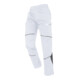 Kübler Damenhose ICONIQ cotton weiß/anthrazit Form 2540-1
